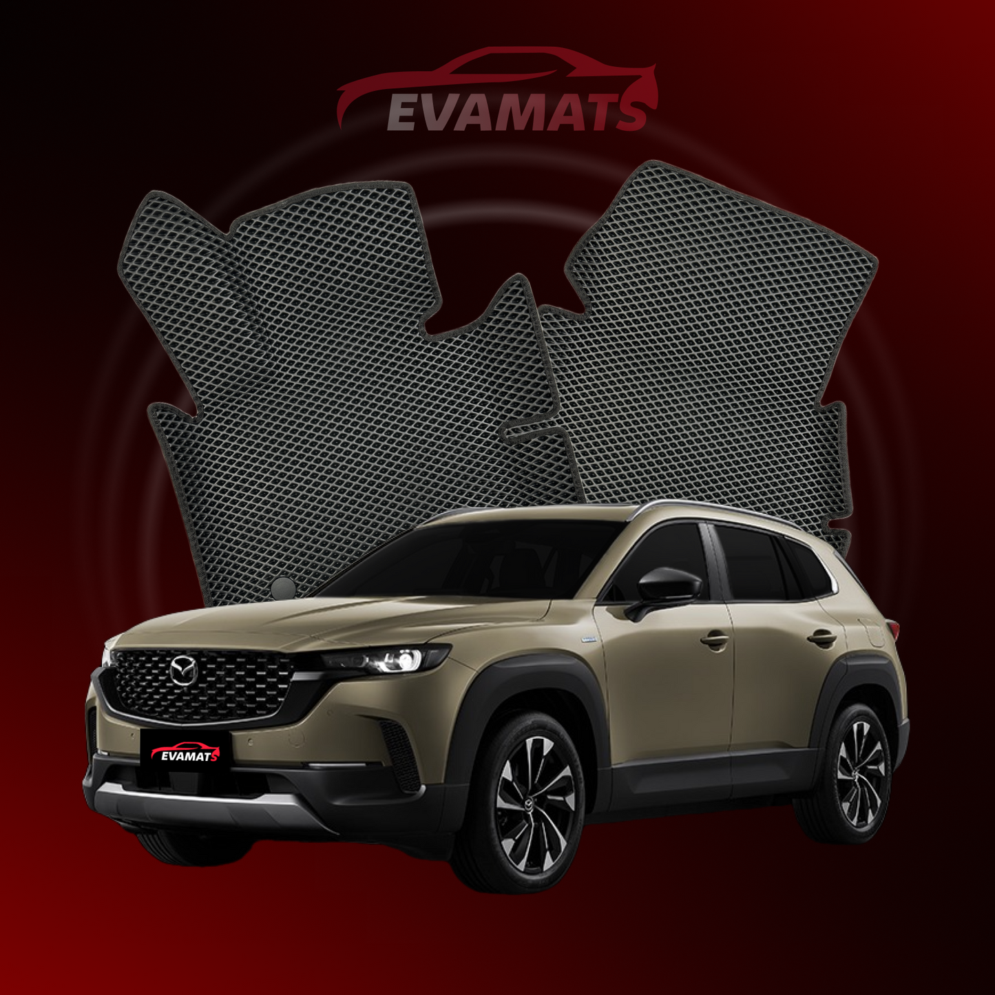 Autokoberce EVAMATS pro SUV Mazda CX-50 1 gen 2022-2025