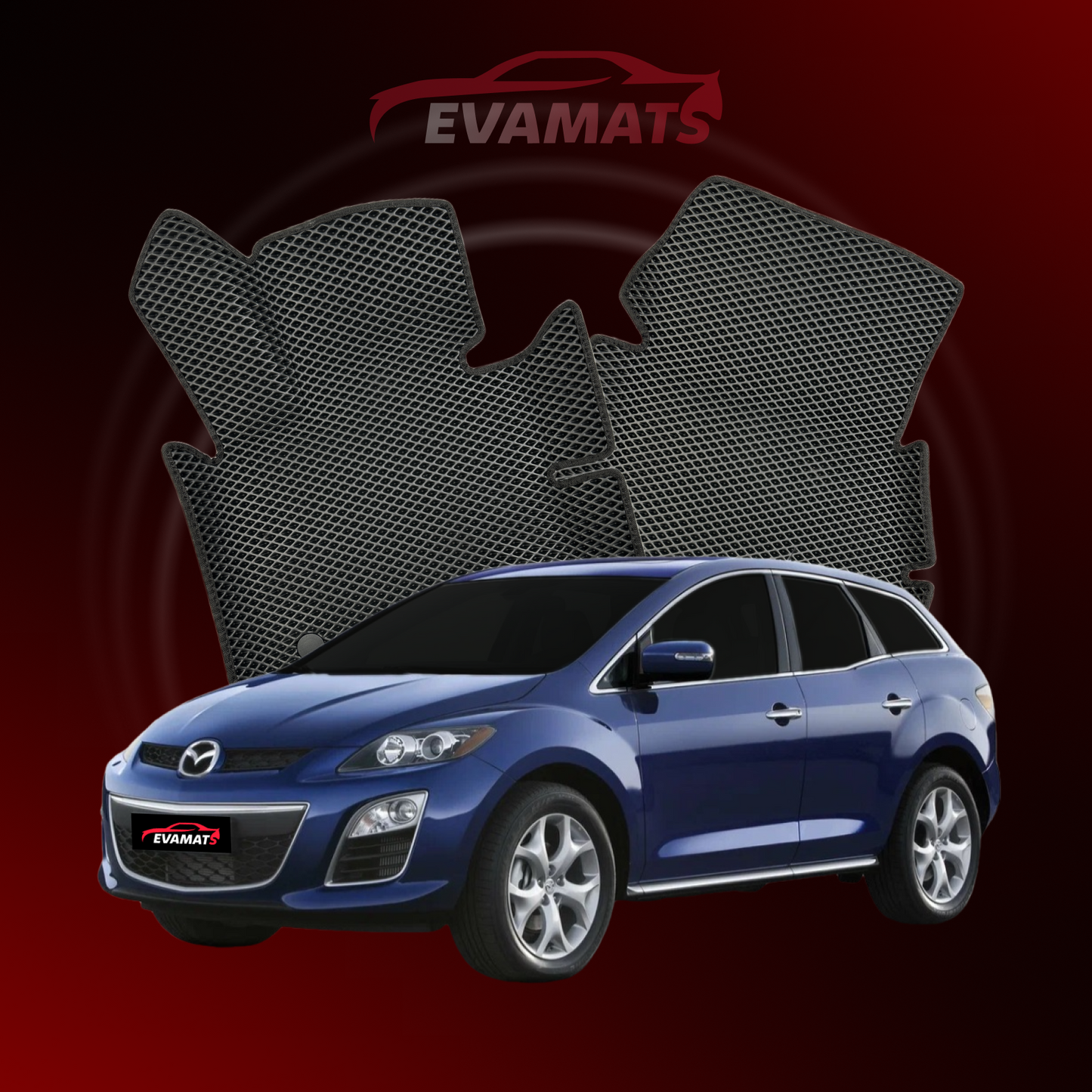 Car mats EVAMATS for Mazda CX-7 1 gen 2006-2012 year SUV