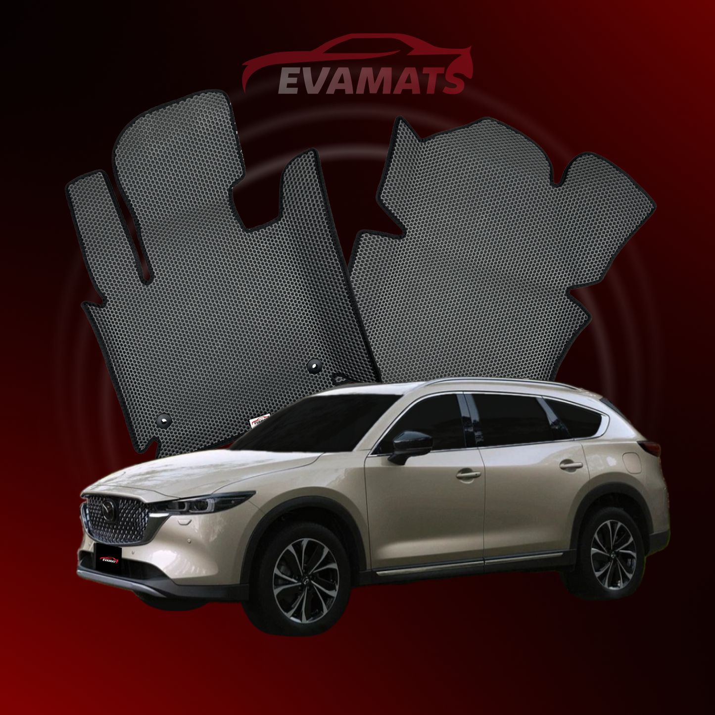 Tapis de voiture EVAMATS pour Mazda CX-8 1 génération 2017-2025 année SUV