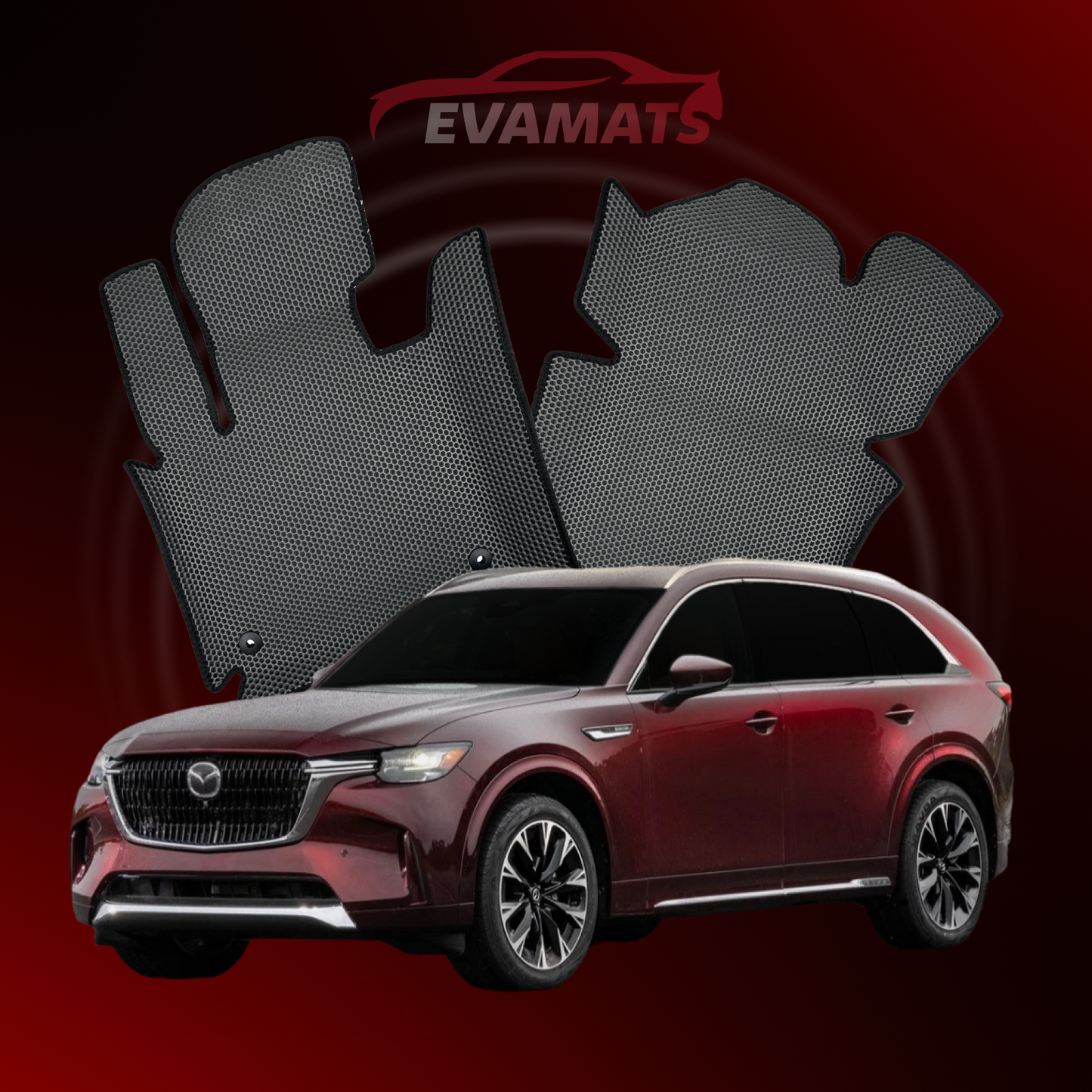 Alfombrillas EVAMATS para Mazda CX-90 1ª generación años 2023-2025 SUV