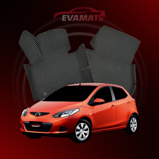 Alfombrillas de coche EVAMATS para Mazda Demio(DE) 3ª generación 2007-2014 HATCHBACK 5 puertas