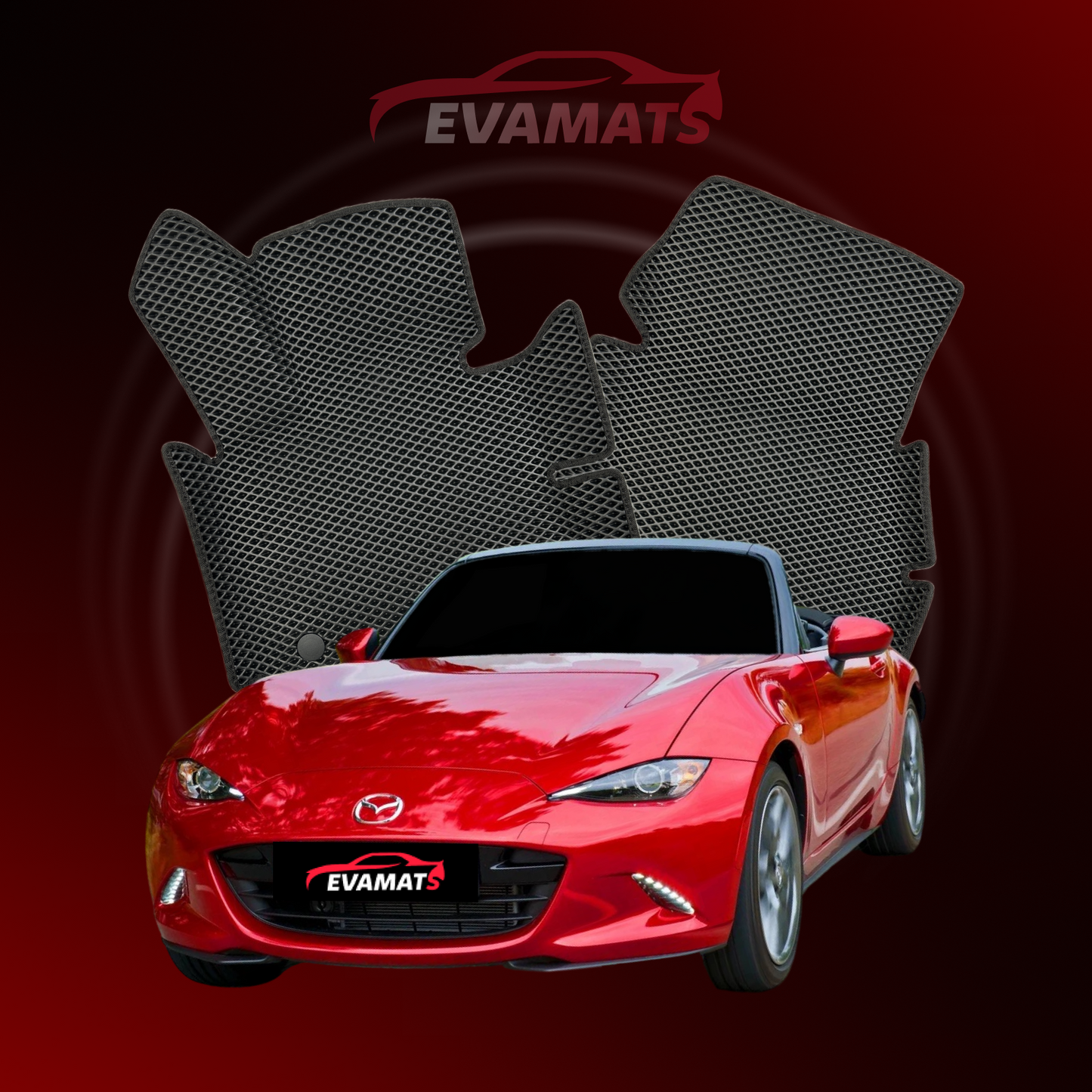 Autokoberce EVAMATS pre Mazdu MX-5(ND) 4 gen 2015-2025 ROADSTER