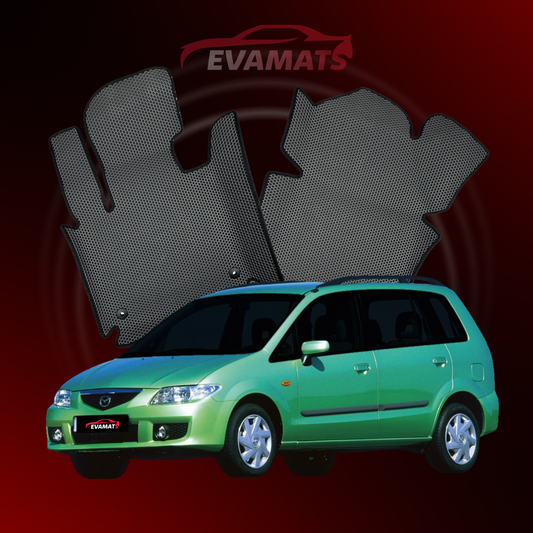 Tappetini per auto EVAMATS per Mazda Premacy(CP) 1 generazione 1999-2005 anno MINIVAN