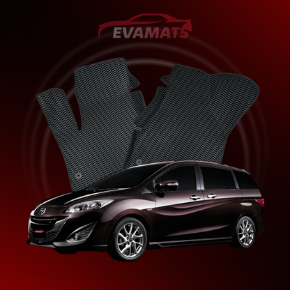 Car mats EVAMATS for Mazda Premacy(CW) 3 gen 2010-2017 year MINIVAN