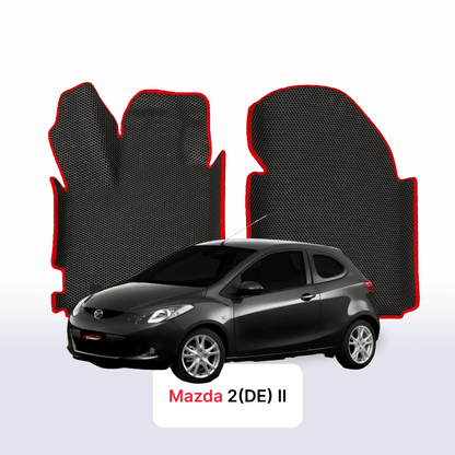 Car mats EVAMATS for Mazda 2(DE) 2 gen 2007-2010 year HATCHBACK 3 door