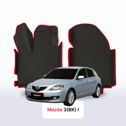 Car mats EVAMATS for Mazda 3(BK) 1 gen 2003-2009 year HATCHBACK 5 door