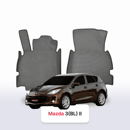 Car mats EVAMATS for Mazda 3(BL) 2 gen 2008-2013 year HATCHBACK 5 door