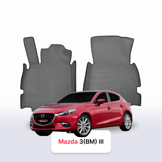 Car mats EVAMATS for Mazda 3(BM) 3 gen 2013-2019 year HATCHBACK 5 door