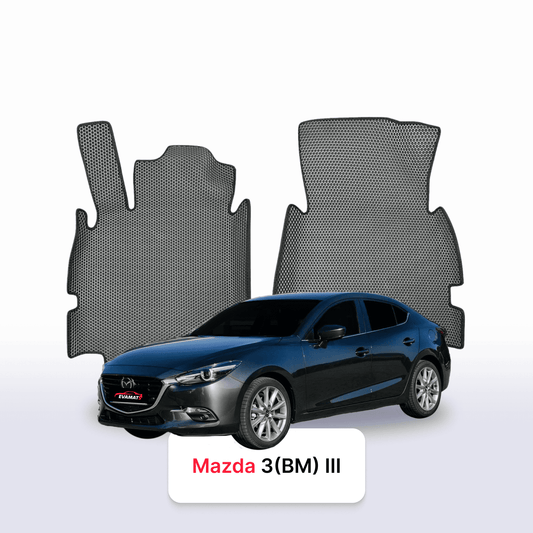 Car mats EVAMATS for Mazda 3(BM) 3 gen 2013-2019 year SEDAN