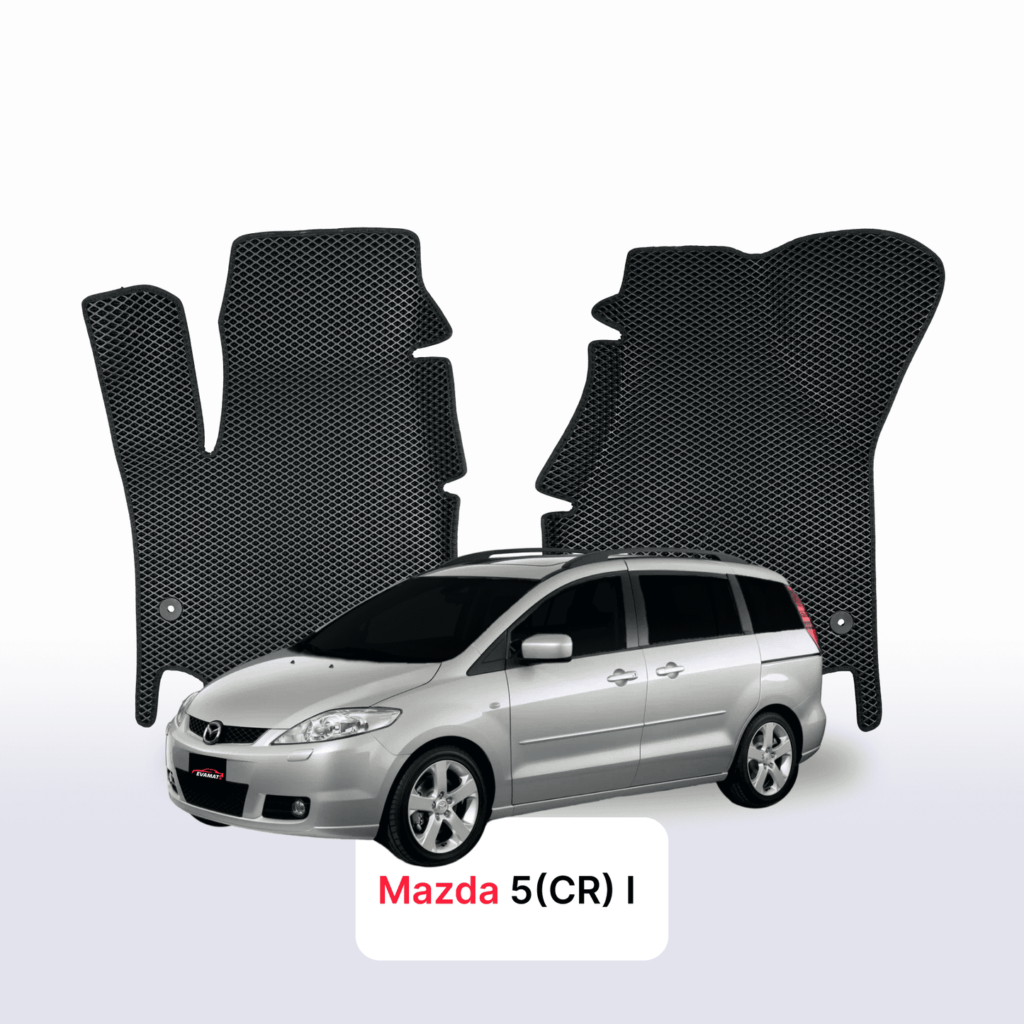 Car mats EVAMATS for Mazda 5(CR) 1 gen 2005-2010 year MINIVAN