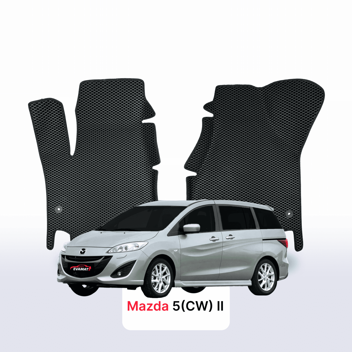Car mats EVAMATS for Mazda 5(CW) 2 gen 2010-2018 year MINIVAN