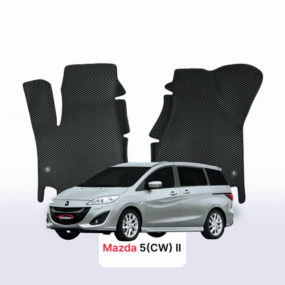 Car mats EVAMATS for Mazda 5(CW) 2 gen 2010-2018 year MINIVAN