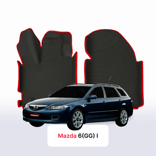 Car mats EVAMATS for Mazda 6(GG) 1 gen 2002-2008 year STATION WAGON