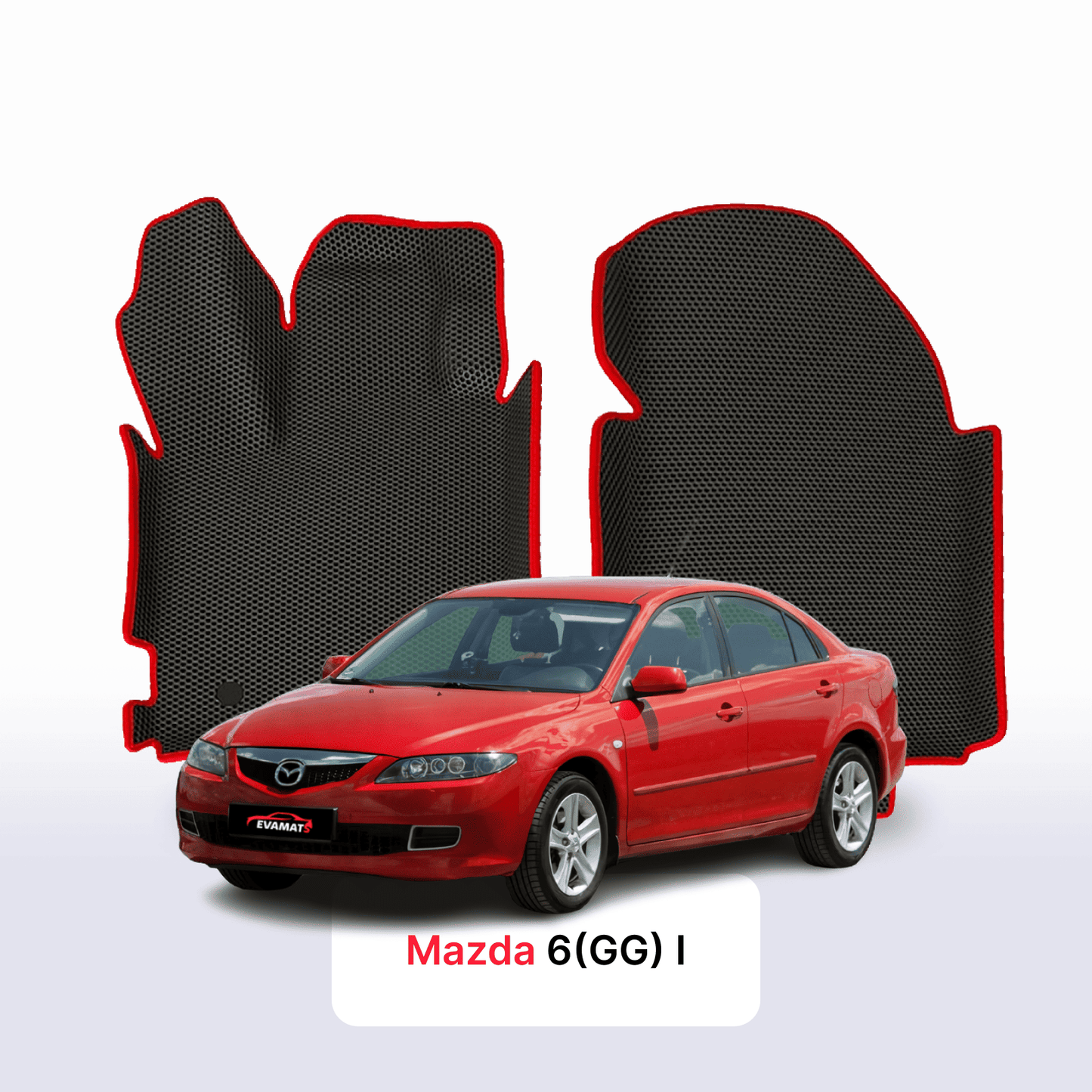 Car mats EVAMATS for Mazda 6(GG) 1 gen 2002-2008 year LIFTBACK
