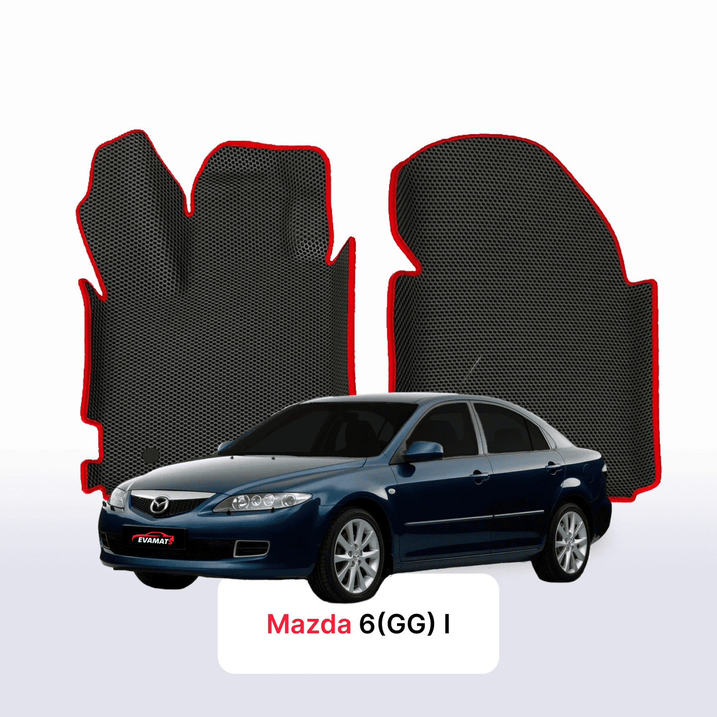 Car mats EVAMATS for Mazda 6(GG) 1 gen 2002-2008 year SEDAN