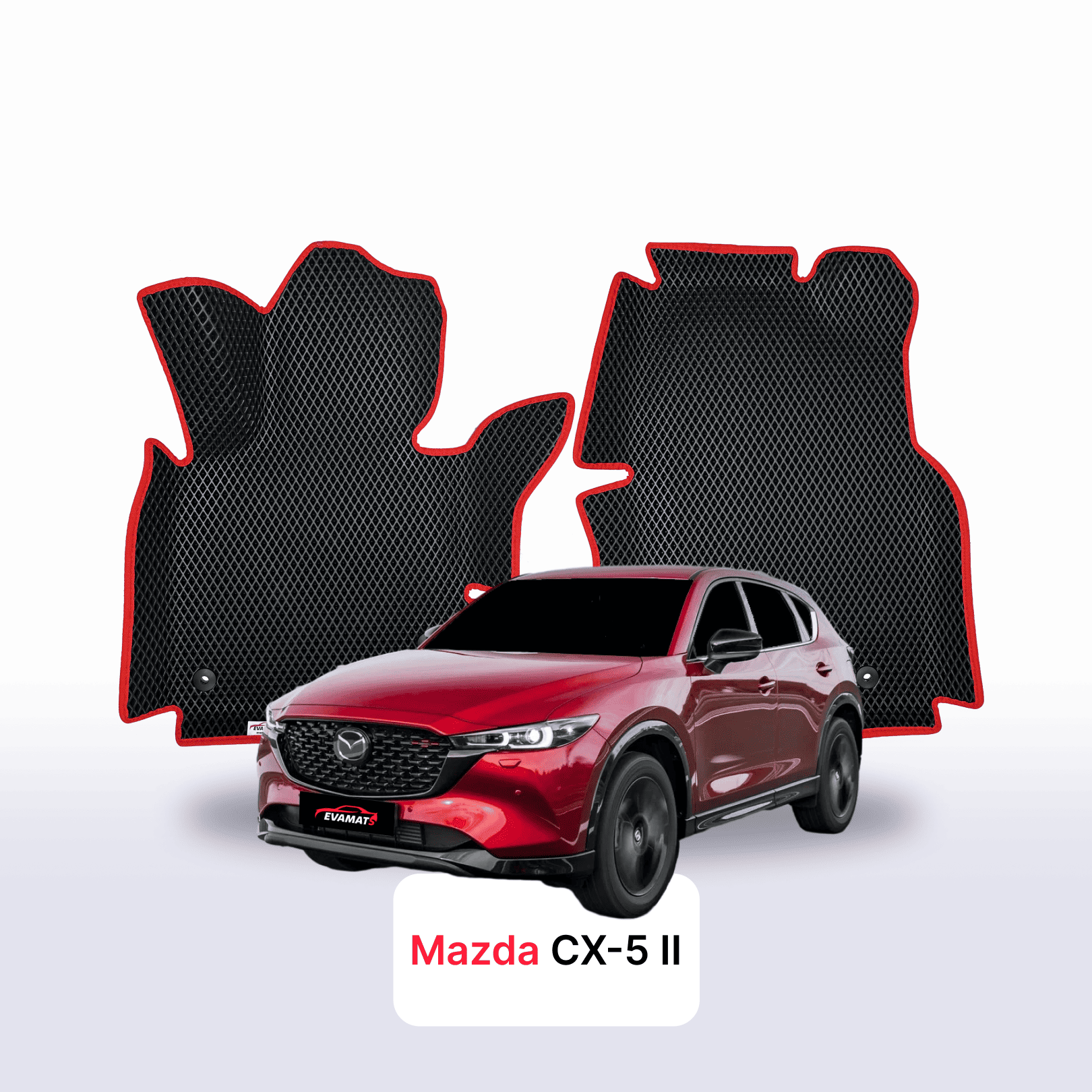 Car mats EVA for Mazda CX-5 2 gen 2017-2025 year SUV