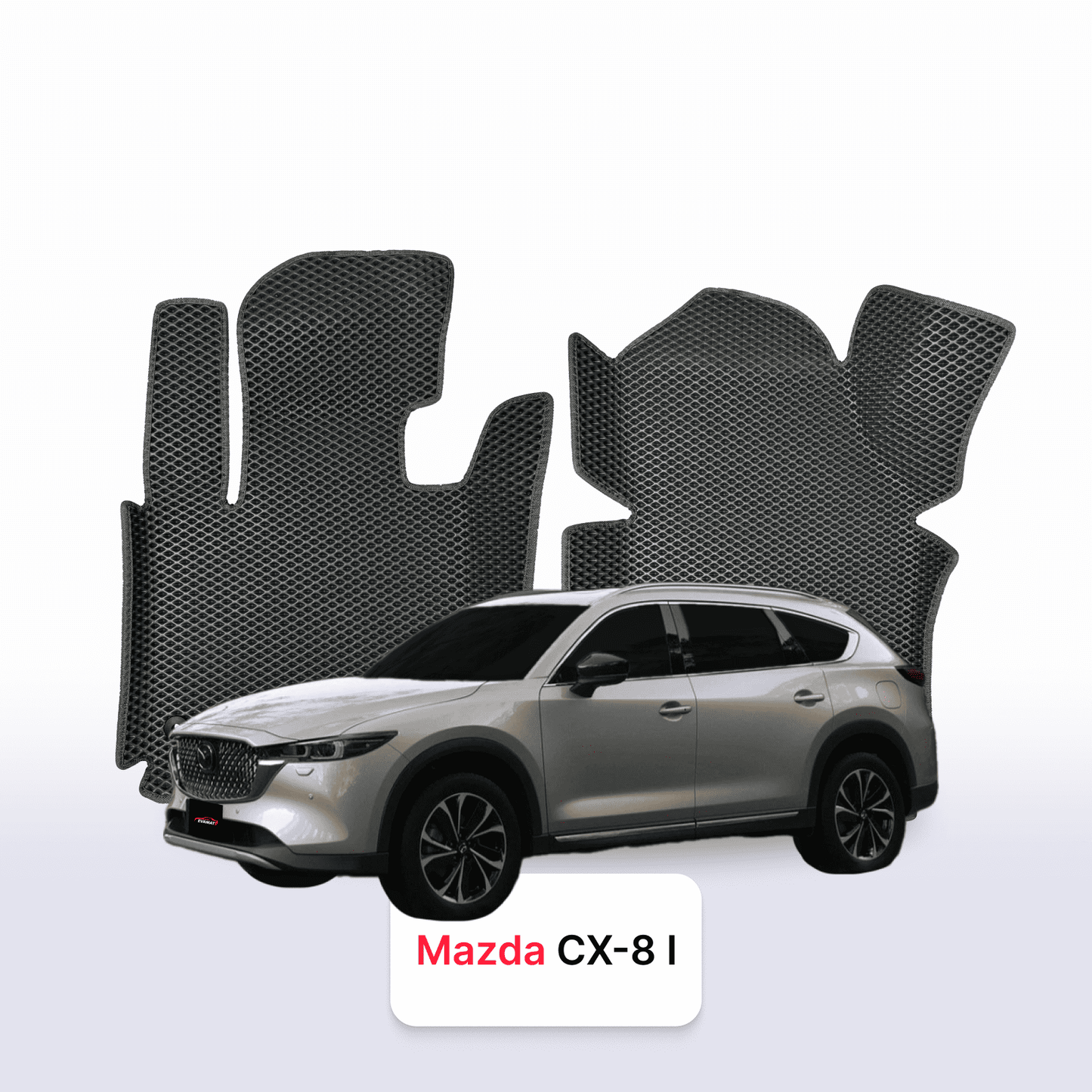 Car mats EVA for Mazda CX-8 1 gen 2017-2025 year SUV