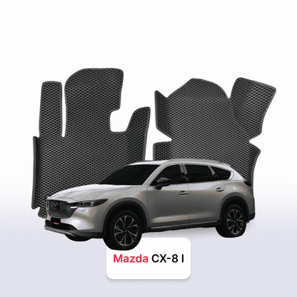 Car mats EVA for Mazda CX-8 1 gen 2017-2025 year SUV