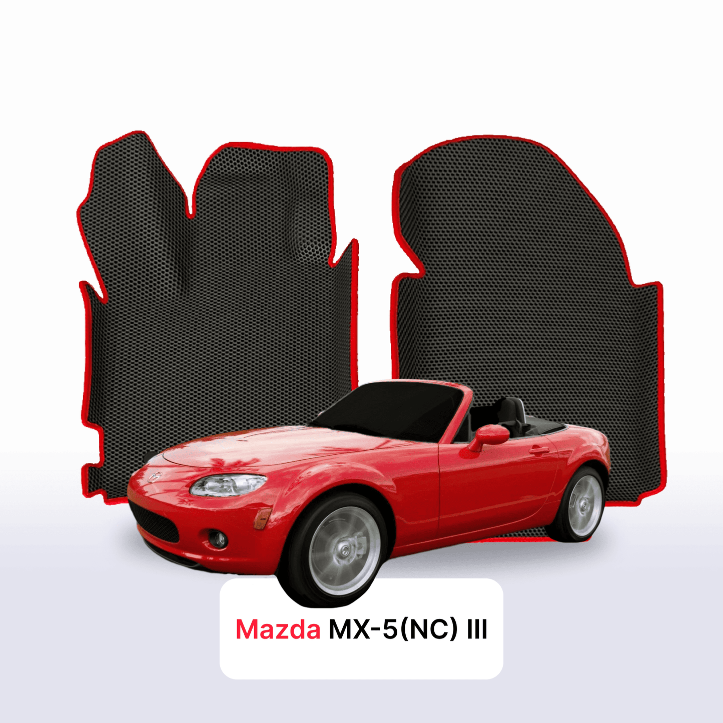 Car mats EVAMATS for Mazda MX-5(NC) 3 gen 2005-2015 year ROADSTER