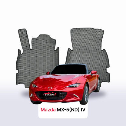 Car mats EVAMATS for Mazda MX-5(ND) 4 gen 2015-2025 year ROADSTER