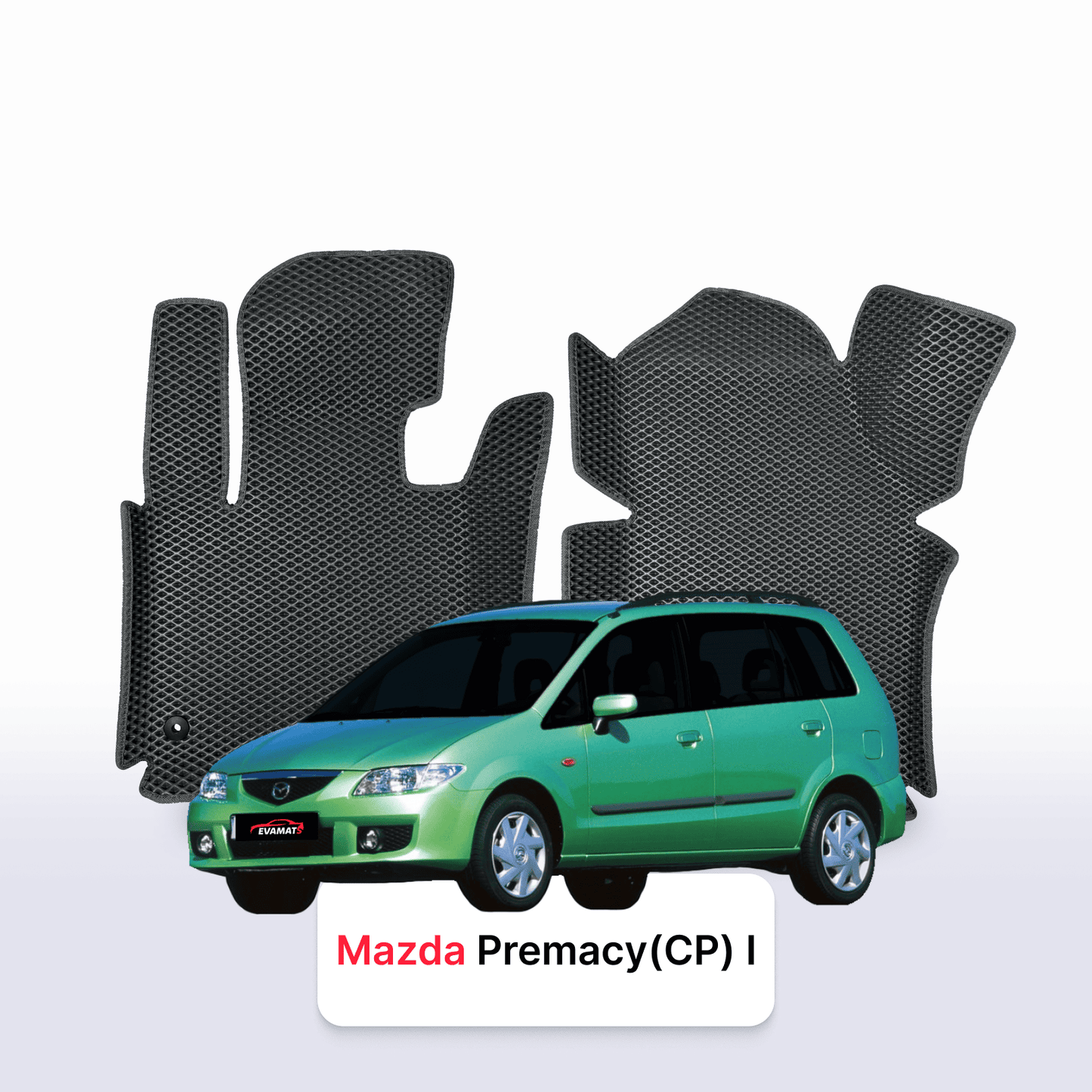 Car mats EVA for Mazda Premacy(CP) 1 gen 1999-2005 year Minivan