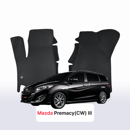 Car mats EVAMATS for Mazda Premacy(CW) 3 gen 2010-2017 year MINIVAN