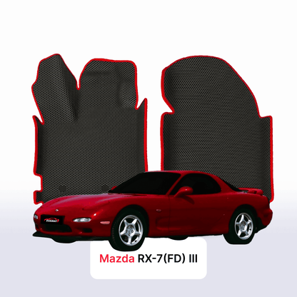Car mats EVAMATS for Mazda RX-7(FD) 3 gen 1992-2002 year COUPE