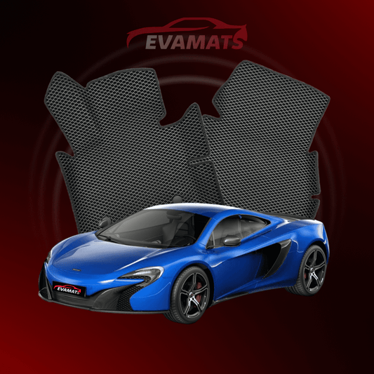 Car mats EVAMATS for McLaren 650S 1 gen 2014-2017 year COUPE