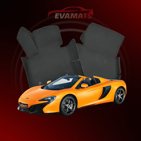 Car mats EVAMATS for McLaren 650S 1 gen 2014-2017 year ROADSTER