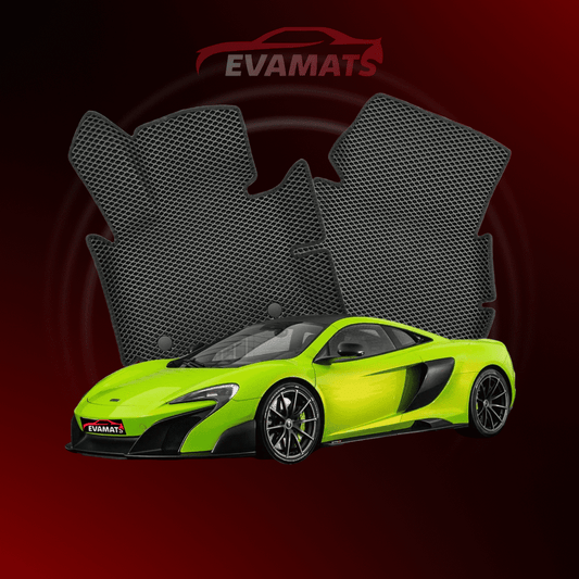 Car mats EVAMATS for McLaren 675LT 1 gen 2015-2017 year COUPE