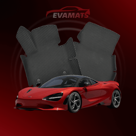 Alfombrillas de coche EVAMATS para McLaren 750S 1ª generación año 2023-2024 COUPE