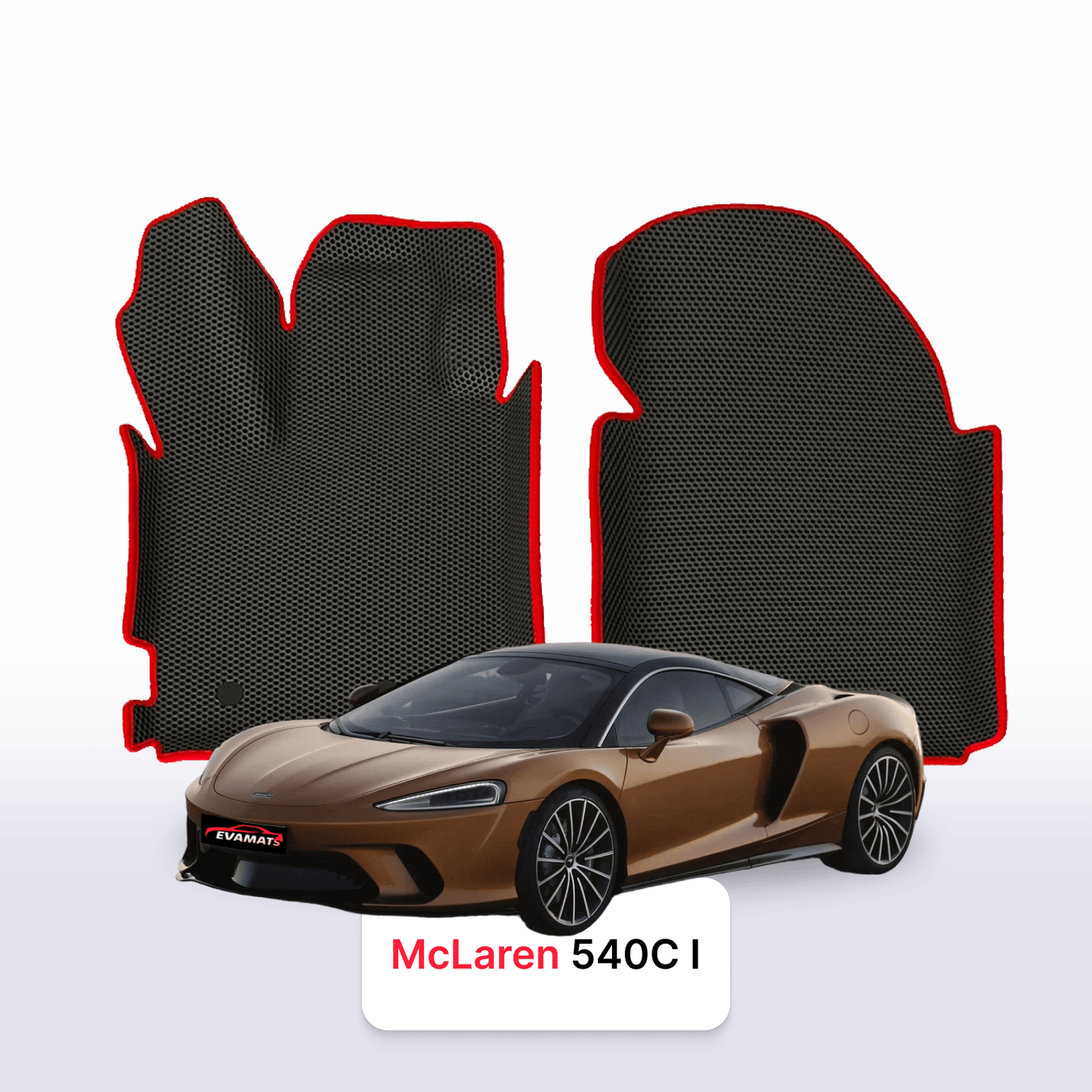 Car mats EVAMATS for McLaren GT 1 gen 2019-2024 year COUPE