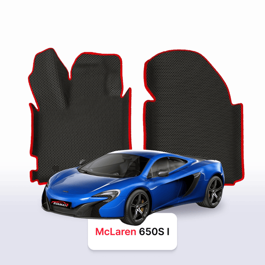 Car mats EVAMATS for McLaren 650S 1 gen 2014-2017 year COUPE