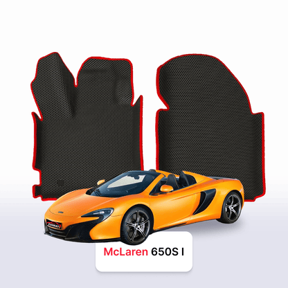 Car mats EVAMATS for McLaren 650S 1 gen 2014-2017 year ROADSTER