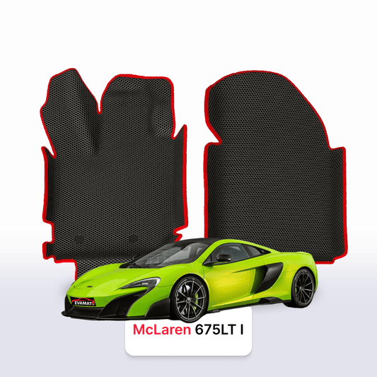 Car mats EVAMATS for McLaren 675LT 1 gen 2015-2017 year COUPE