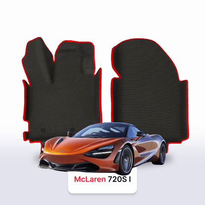 Car mats EVAMATS for McLaren 720S 1 gen 2017-2023 year COUPE
