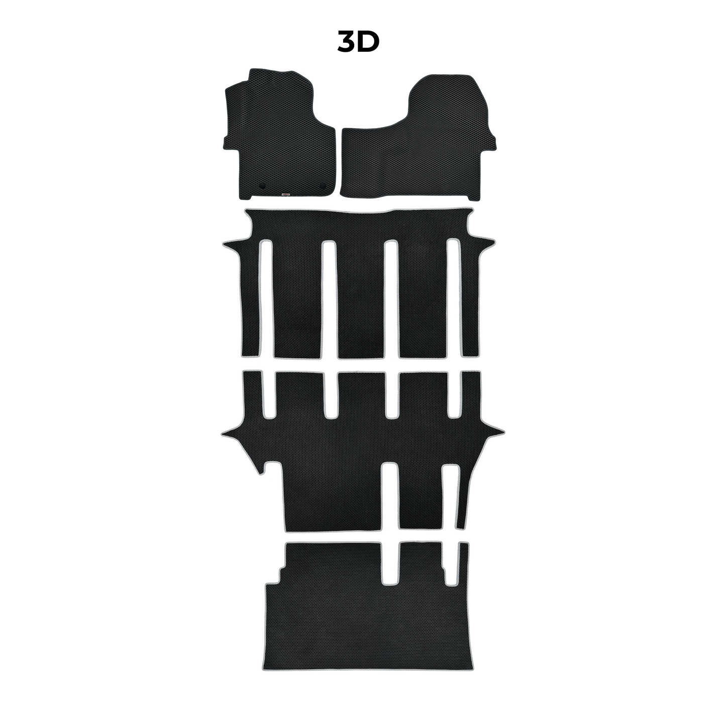 Car mats EVAMATS for Hyundai Staria 1 gen 2021-2027 year BUS