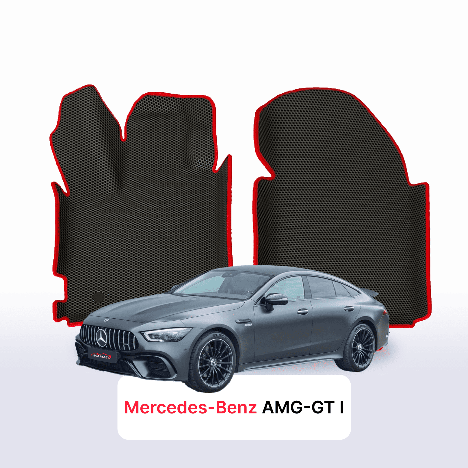 Car mats EVAMATS for Mercedes-Benz AMG GT(X290) 2018-2027 yearu LIFTBACK