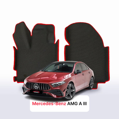 Car mats EVAMATS for Mercedes-Benz AMG A35 (V177) 3 gen 2018-2024 SEDAN
