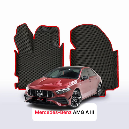 Car mats EVAMATS for Mercedes-Benz AMG A35 (V177) 3 gen 2018-2024 SEDAN