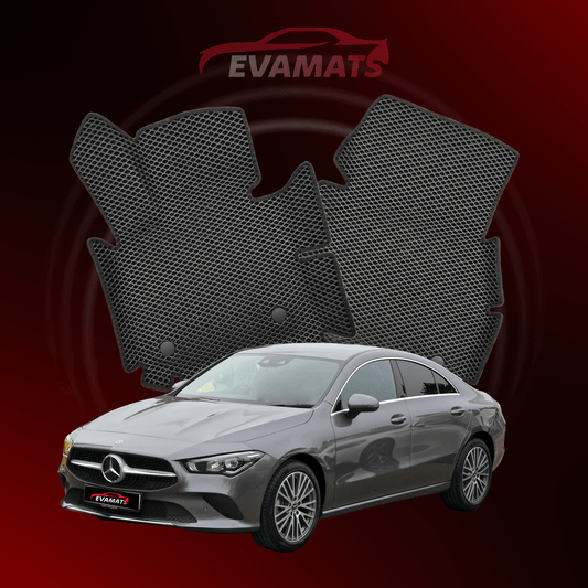 Car mats EVAMATS for Mercedes-Benz CLA 2 gen (C118) 2019-2025 year SEDAN