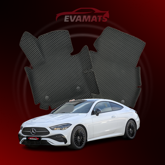 Car mats EVAMATS for Mercedes-Benz CLE 1 gen (C236) 2023-2025 year COUPE