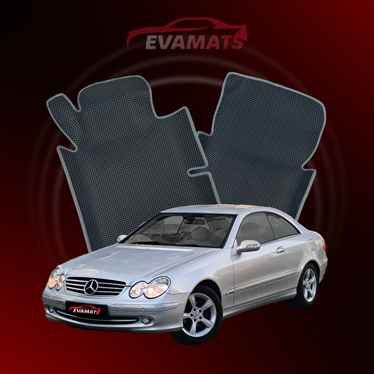 Fußmatten EVAMATS für Mercedes-Benz CLK 1. Generation (C208) 1997 – 2002 COUPE