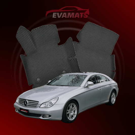 Autokoberce EVAMATS pre Mercedes-Benz CLS 1 gen (C219) 2004 – 2010 rok SEDAN