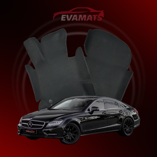 Car mats EVAMATS for Mercedes-Benz CLS 2 gen (C218) 2010-2018 year SEDAN