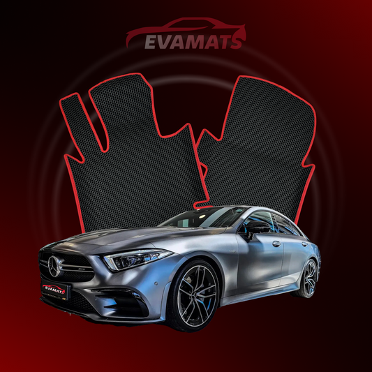 Tapis de voiture EVAMATS pour Mercedes-Benz CLS 53 AMG 3 génération (C257) 2018 – 2023 année BERLINE