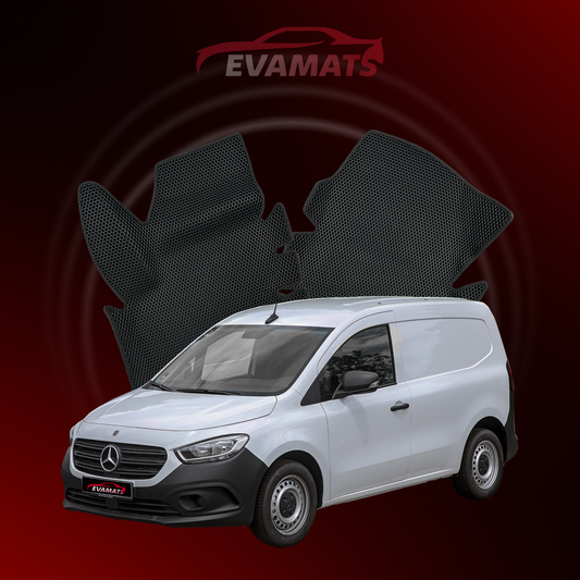 Tappetini per auto EVAMATS per Mercedes-Benz Citan 2 generazione (W420) 2021 - 2025 anno VAN