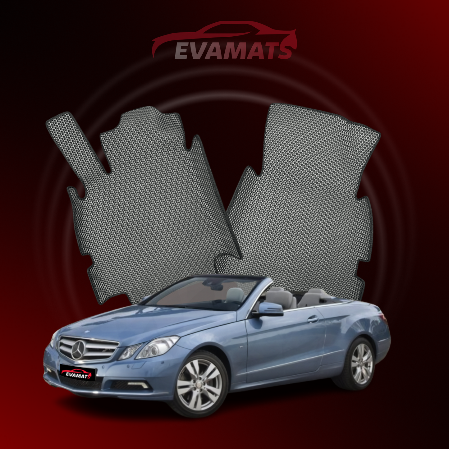 Autokoberce EVAMATS pre Mercedes-Benz E-klasa 4 gen (A207) 2009-2017 ročník CABRIO