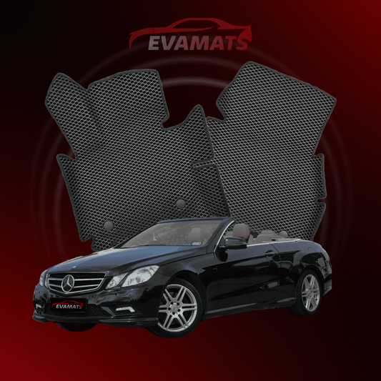 Tappetini per auto EVAMATS per Mercedes-Benz Classe E 4 generazione (W212) 2009 – 2016 anno CABRIO