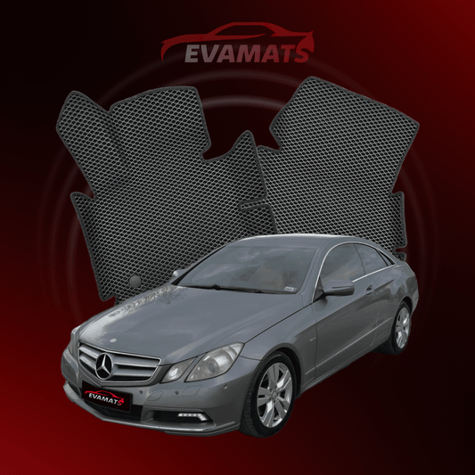 Autokoberce EVAMATS pre Mercedes-Benz E-class 4 gen (W212) 2009 – 2016 ročník COUPE